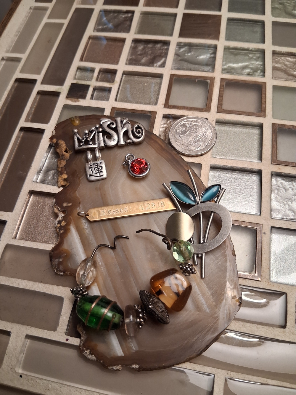 Vintage 6 Pc Crafting Set